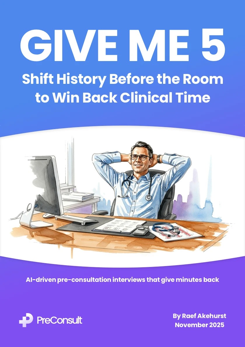 Give Me 5 White Paper Cover